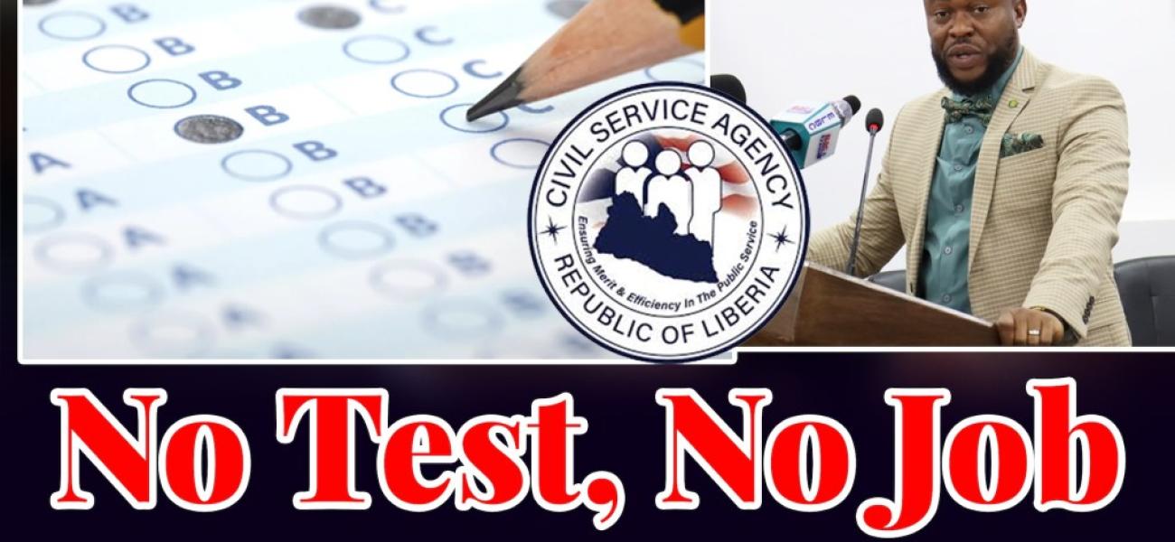 CSA new policy: No Test, No Job 