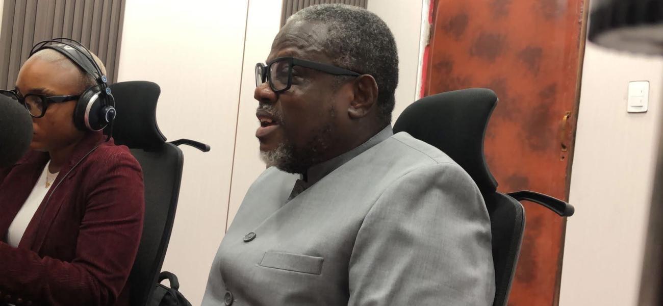 Liberia's Information Minister.......