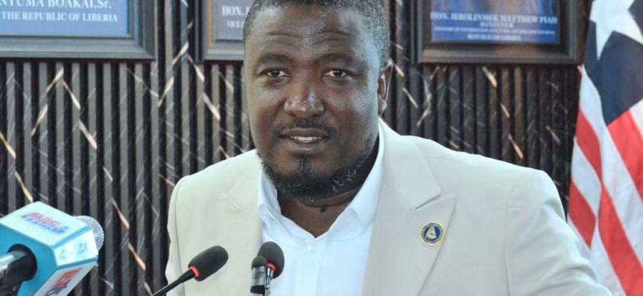 Liberia's Deputy Information Minister 