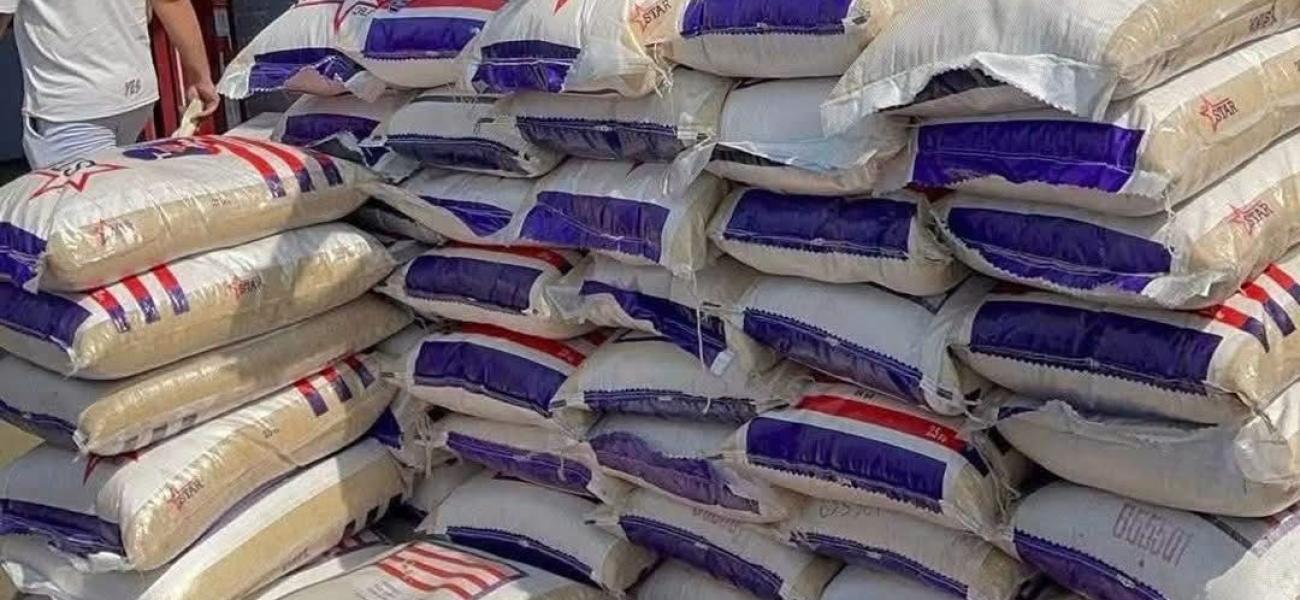 Imported Rice on the Liberian local Market 