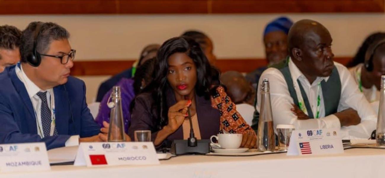 Liberia Tourism Boss in High Level Discussion 