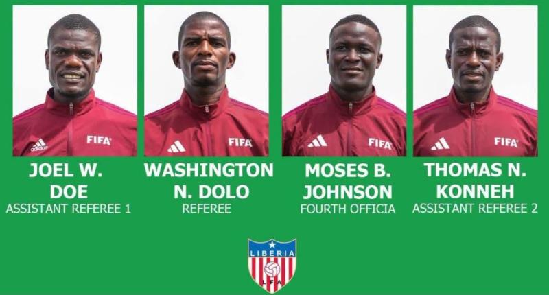 Selected Liberian Match officials