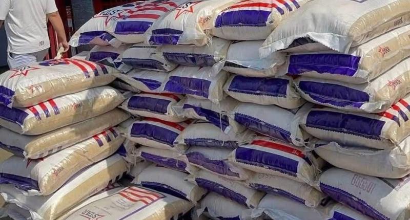 Imported Rice on the Liberian local Market 