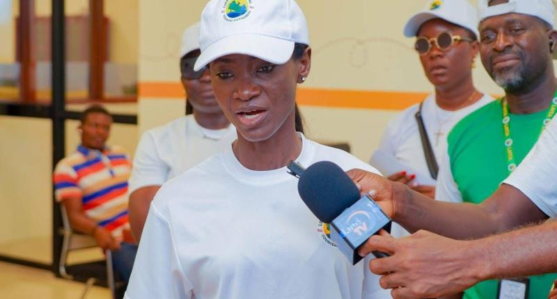 Liberia Tourism Boss in Conversation with Journalists 
