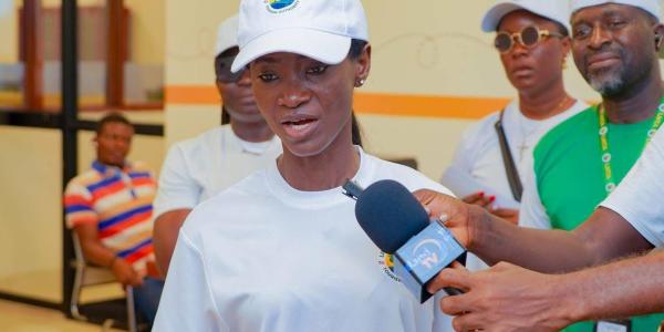 Liberia Tourism Boss in Conversation with Journalists 